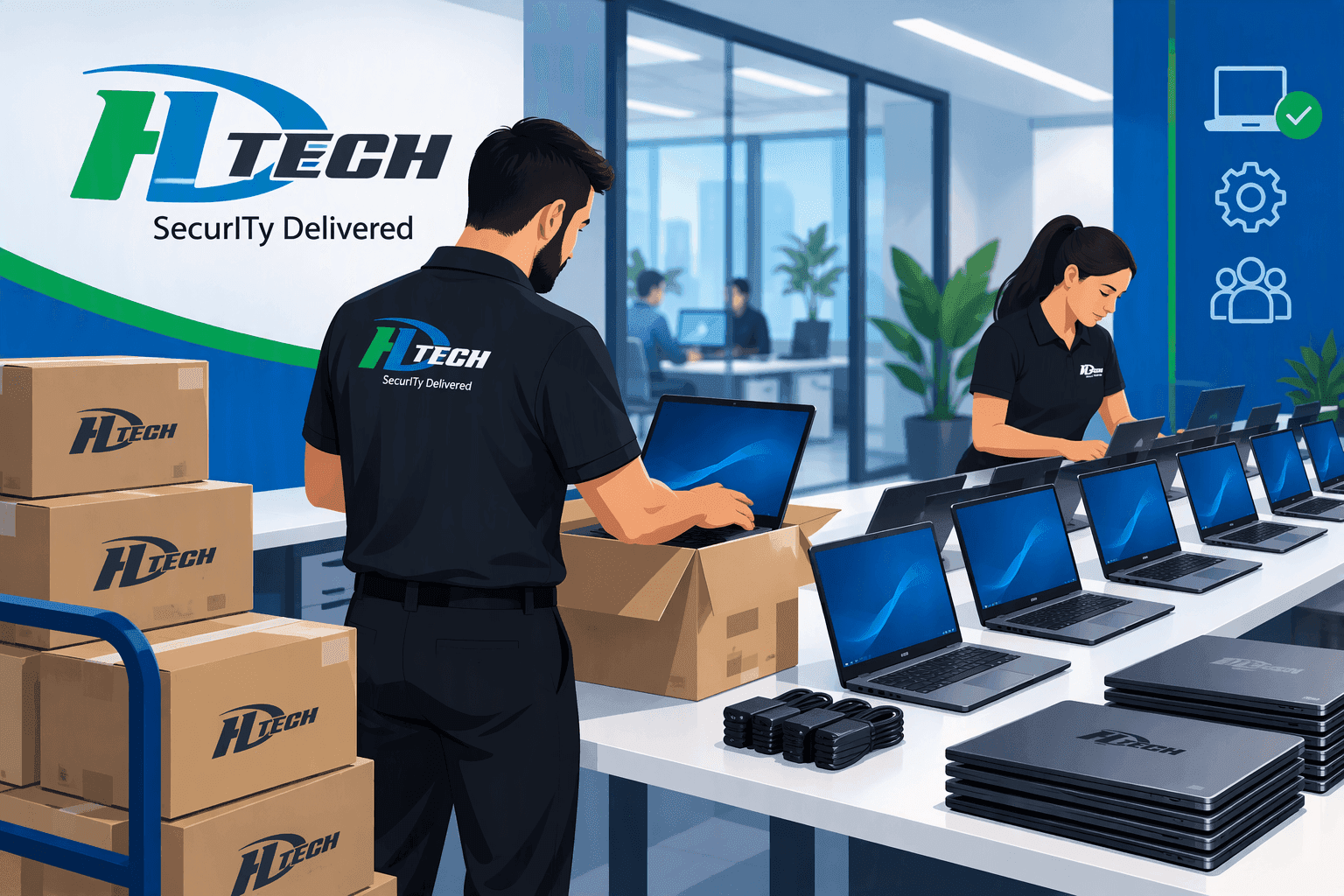 Rolling Out New Business Computers