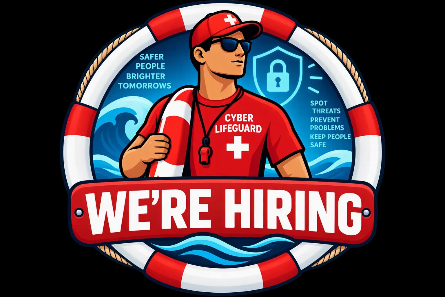 HD Tech is hiring: Cyber Lifeguard badge