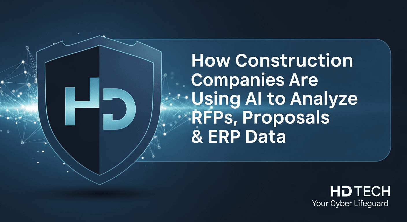 How Construction Companies Are Using AI to Analyze RFPs, Proposals & ERP Data
