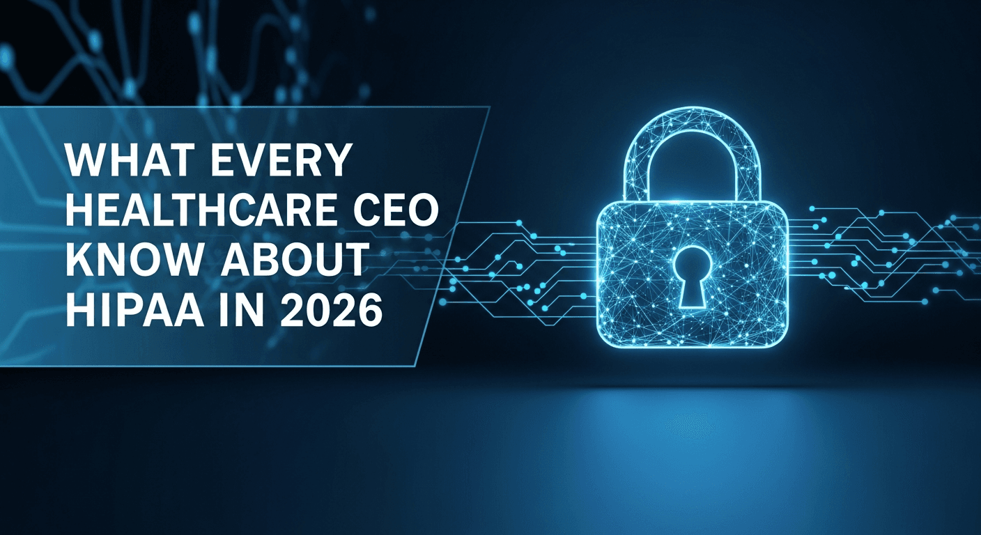 What Every Healthcare CEO Should Know About HIPAA in 2026