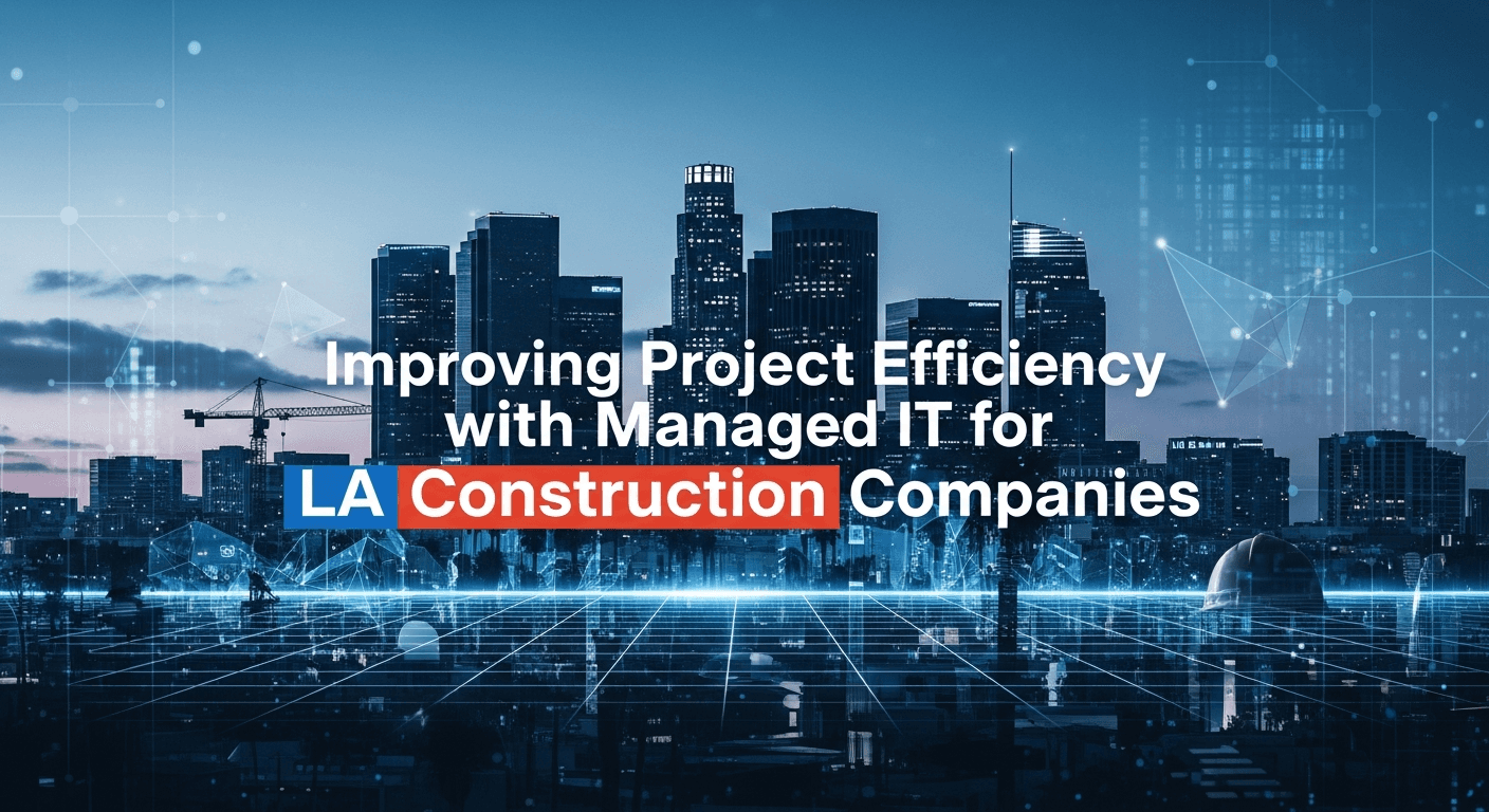 Improving Project Efficiency with Managed IT for LA Construction Companies