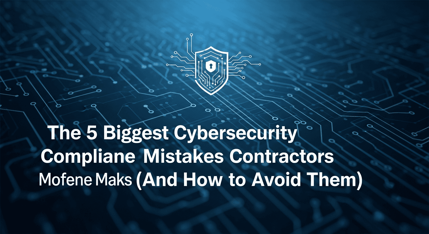 The 5 Biggest Cybersecurity Compliance Mistakes Defense Contractors Make (And How to Avoid Them)