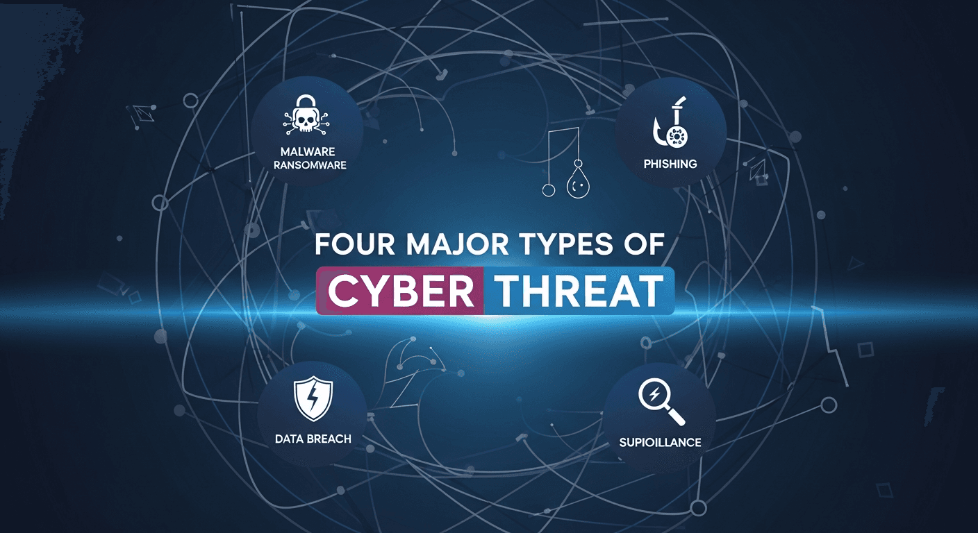 Four Major Types of Cyber Threat