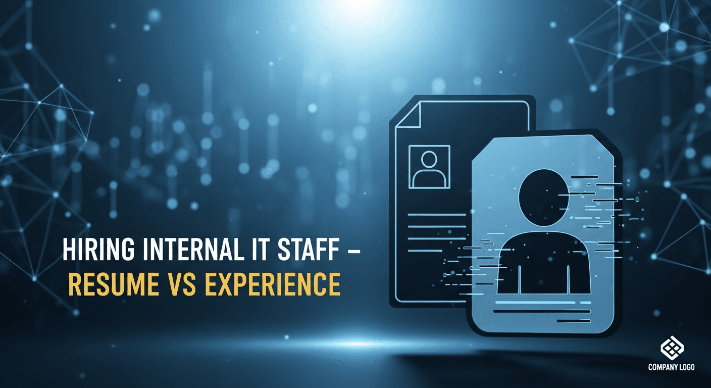 Hiring Internal IT Staff – Resume Vs Experience