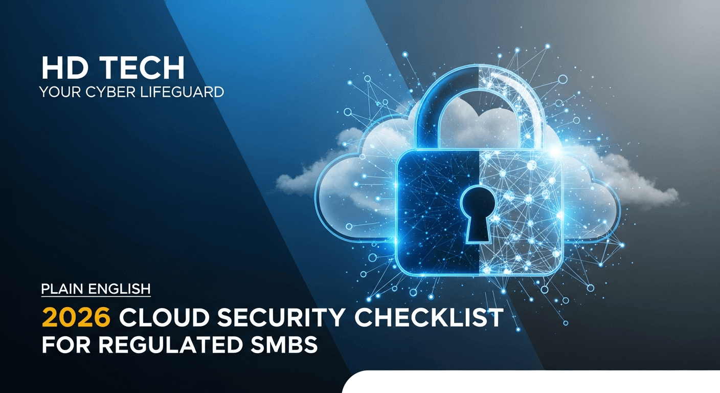 2026 Cloud Security Checklist for Regulated SMBs