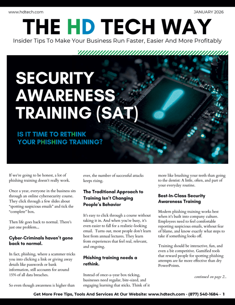 The HD Tech Way — January 2026