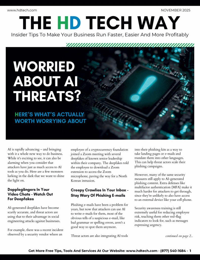 The HD Tech Way — November 2025